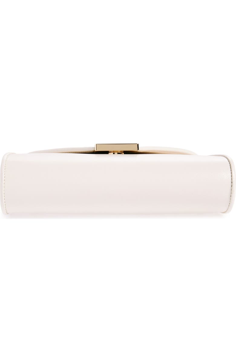Kate Spade New York anna medium envelope leather convertible clutch, Alternate, color, Parchment