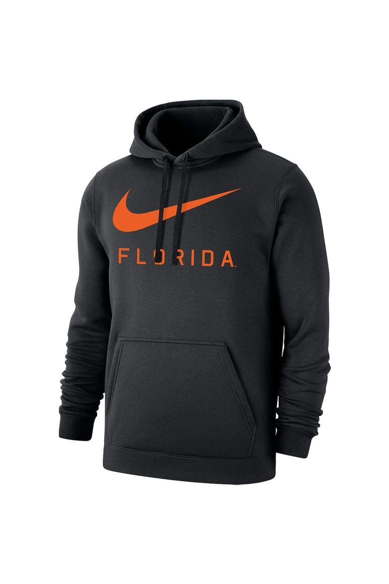 Men's Nike Black Florida Gators Big Swoosh Club Pullover Hoodie, Alternate, color, Black