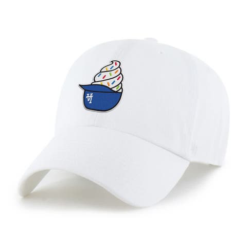 Preschool '47  White Los Angeles Dodgers Ice Cream Helmet Clean Up Adjustable Hat