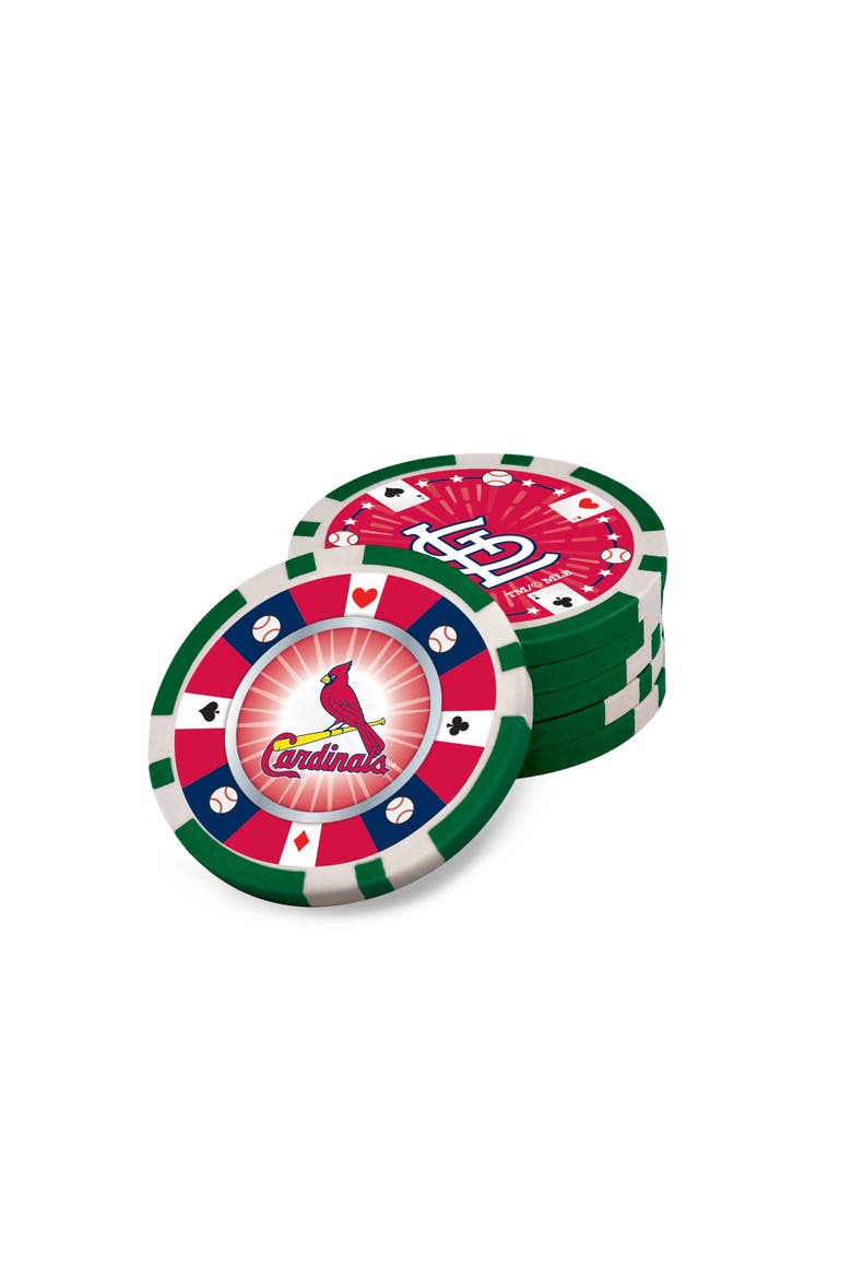 St. Louis Cardinals 300 Piece Poker Set, Alternate, color, Multicolor