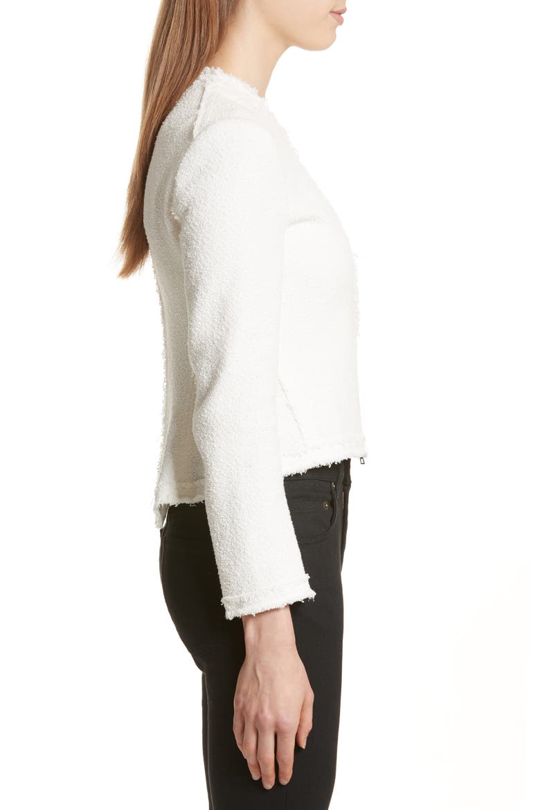 Flounce Jacket, Alternate, color, IVORY