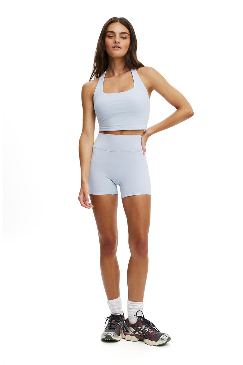 Women's Active Ultra Soft T-Bar Tank, Alternate, color, Violet Blue