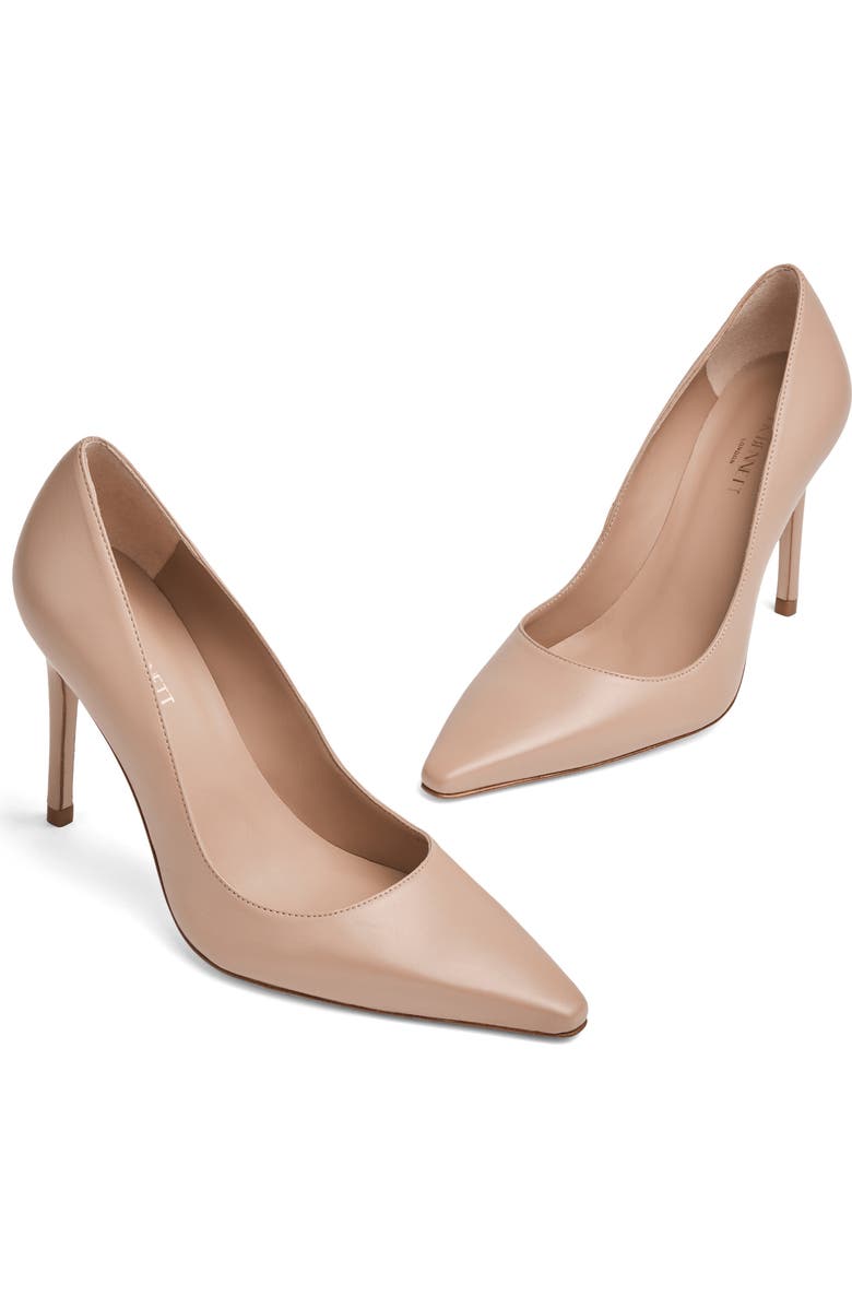LK Bennett Fern Pointed Toe Pump, Alternate, color, Trench Smooth Leather