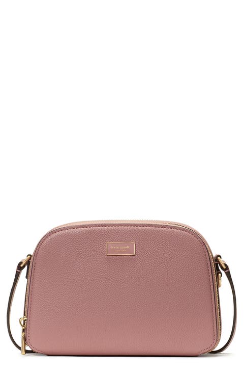 serena pebble leather crossbody bag