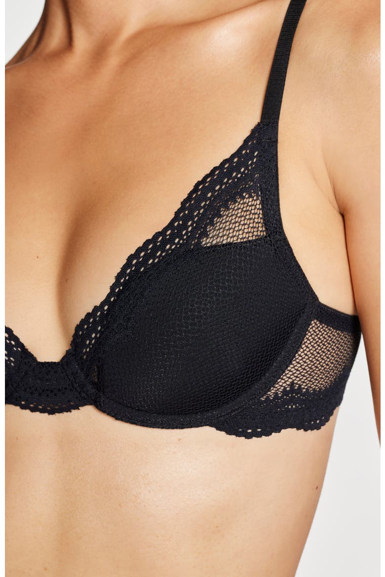 Signature All You Bra, Alternate, color, Black