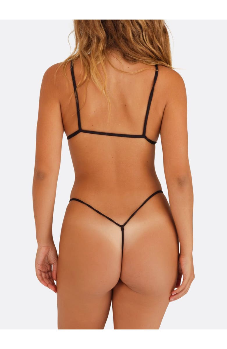 Minimale Animale Lucid Bikini Top, Alternate, color, Black