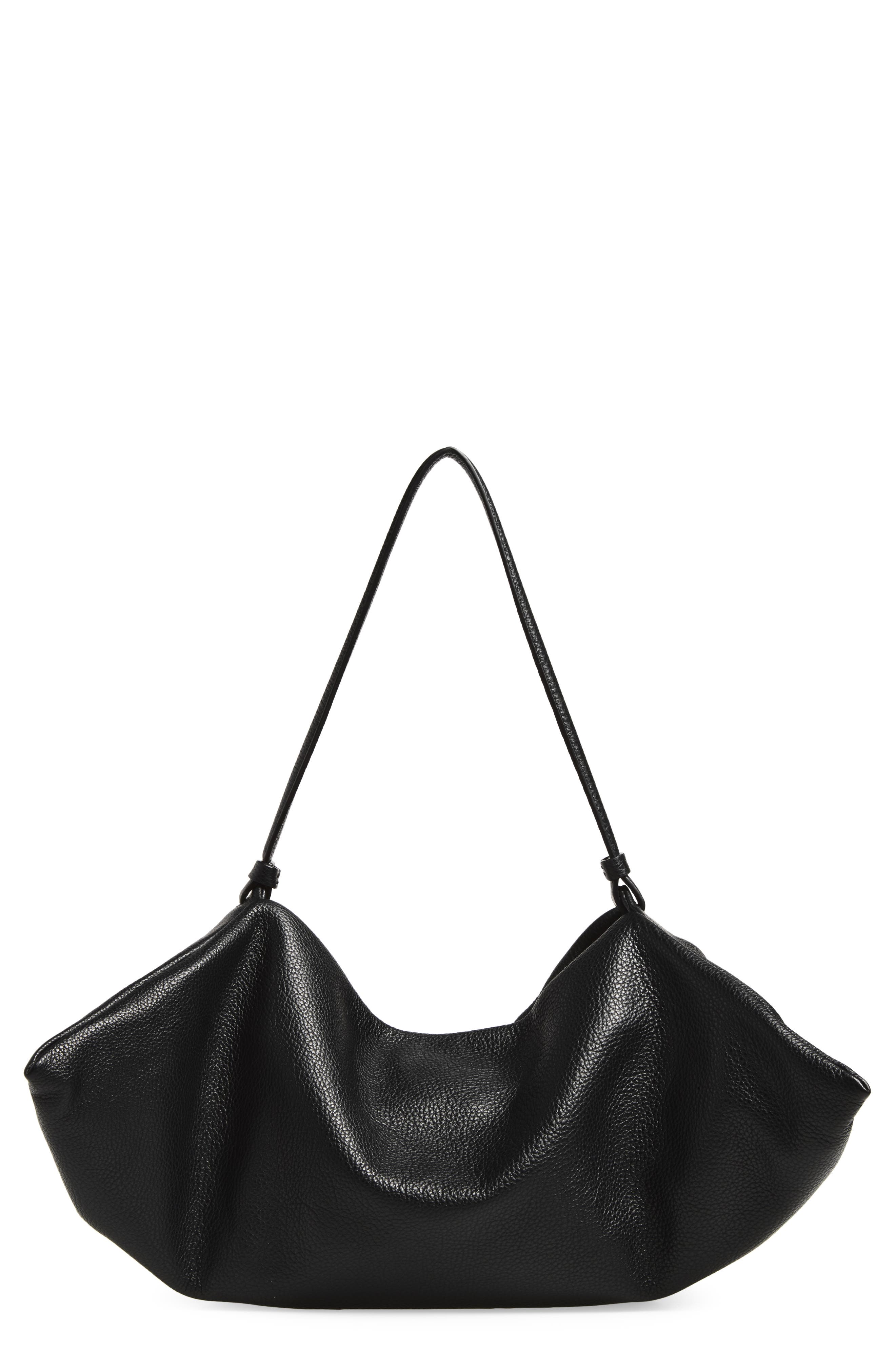 Origami Bag, Main, color, BLACK