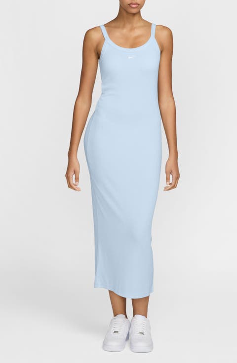 Sportswear Chill Knit Tight Rib Midi Dress
