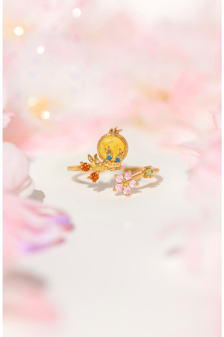 Looney Tunes Tweety Bird Adjustable Ring, Alternate, color, GOLD