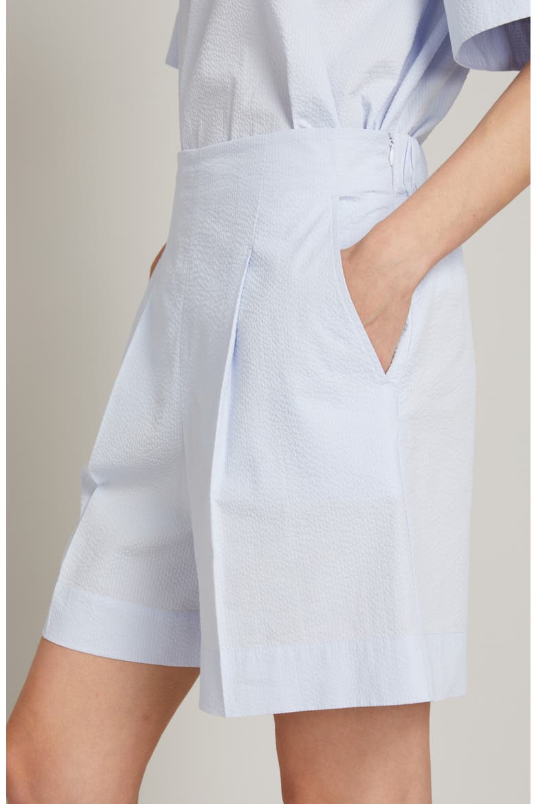 Balta Cotton Shorts, Alternate, color, SKY BLUE