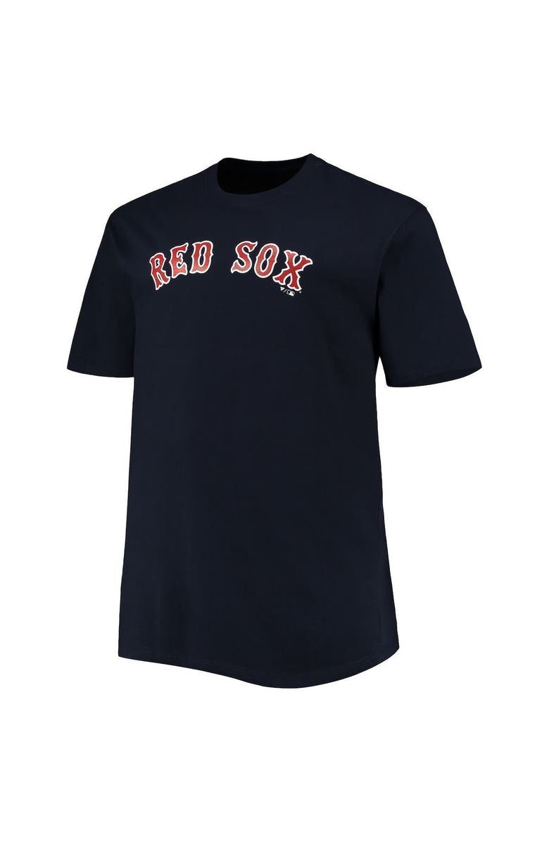 PROFILE Men's Trevor Story Navy Boston Red Sox Big & Tall Name & Number T-Shirt, Alternate, color,