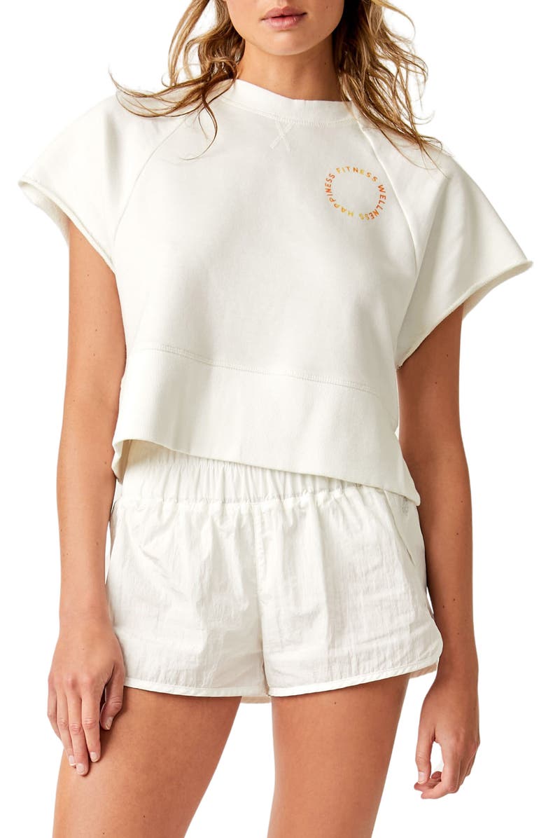 Free People FP Movement Meditate Cutout T-Shirt, Main, color,