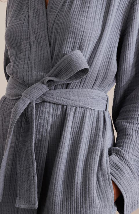 Dream Rib Organic Cotton Robe
