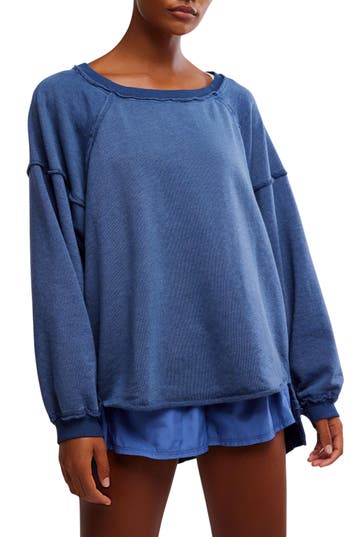 Shop Free People One To Beat Oversize Pullover