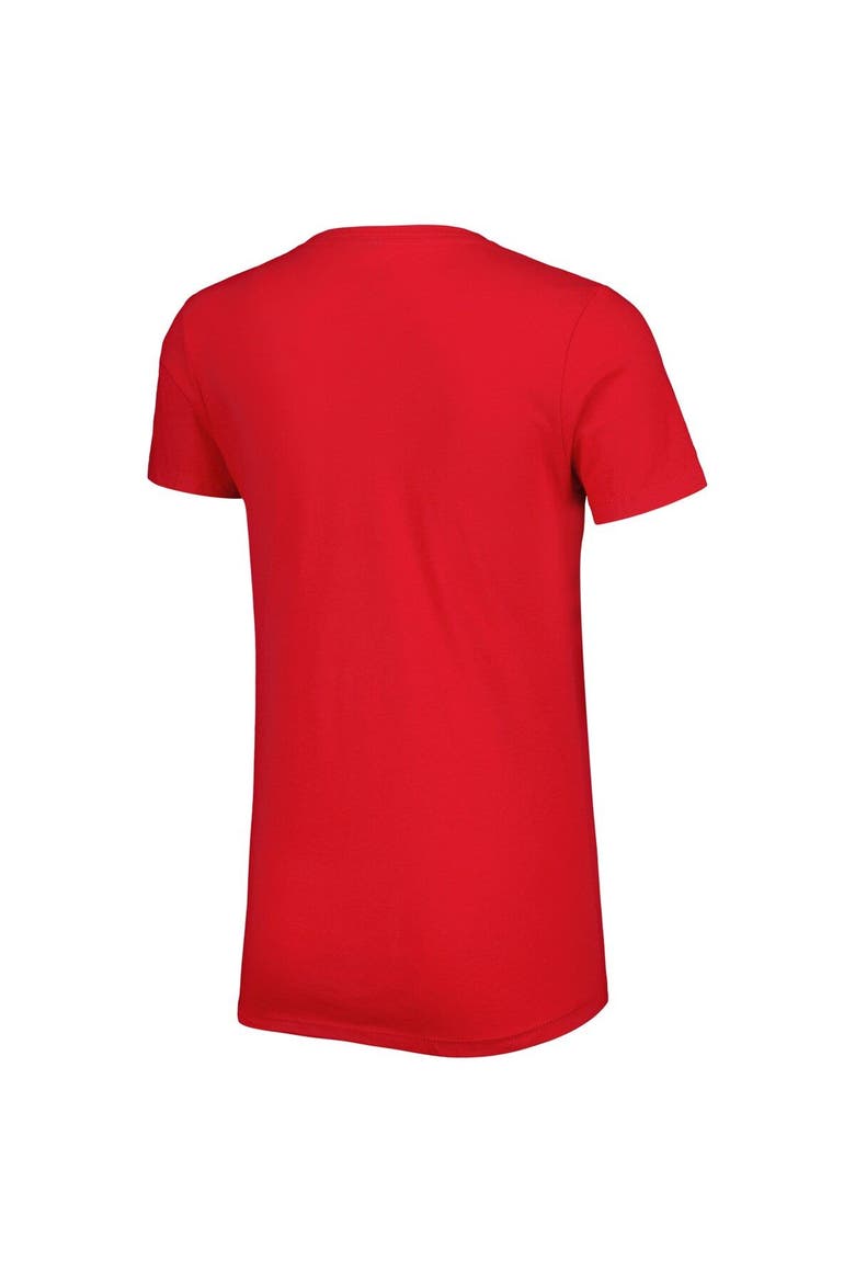 Women's LEGENDS Red Dominican Republic Baseball 2023 World Baseball Classic Country T-Shirt, Alternate, color, Red