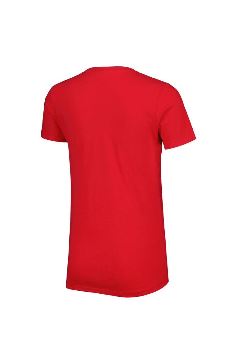 Legends Merchandise Women's LEGENDS Red Dominican Republic Baseball 2023 World Baseball Classic Country T-Shirt, Alternate, color, Red