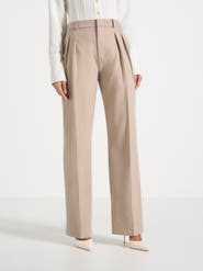 Manière De Voir Julie Tailored Twin Pleat Trousers