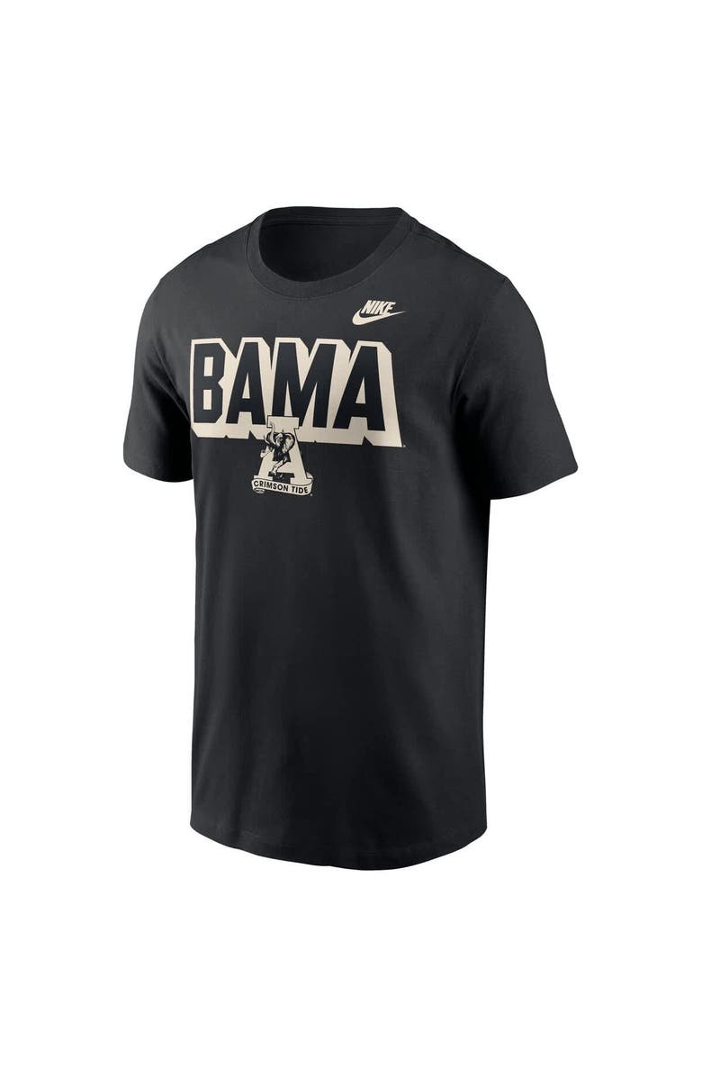 Nike Men's Nike Black Alabama Crimson Tide Team Bold T-Shirt, Alternate, color, Black