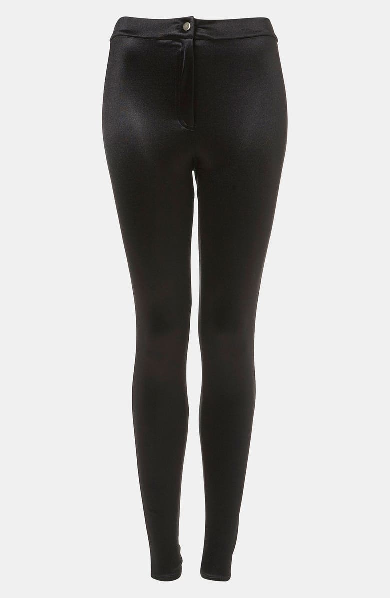 Topshop 'Disco' Leggings, Main, color,