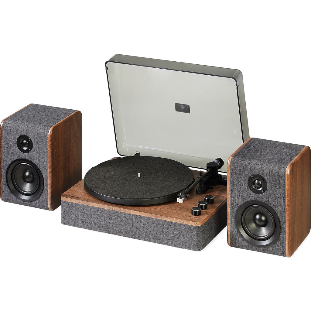 Crosley Radio Nocturne Bluetooth® Record Player & Speakers in Charcoal  product