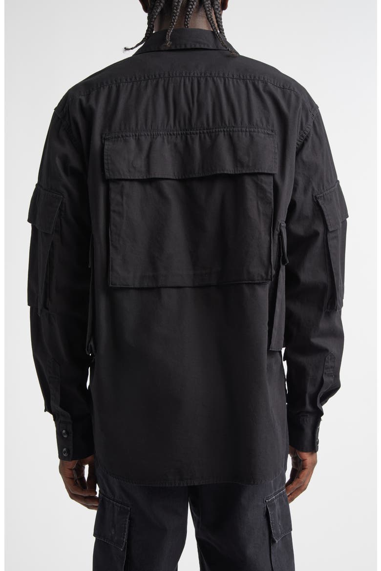 B.D.U Shirt, Alternate, color, BLACK