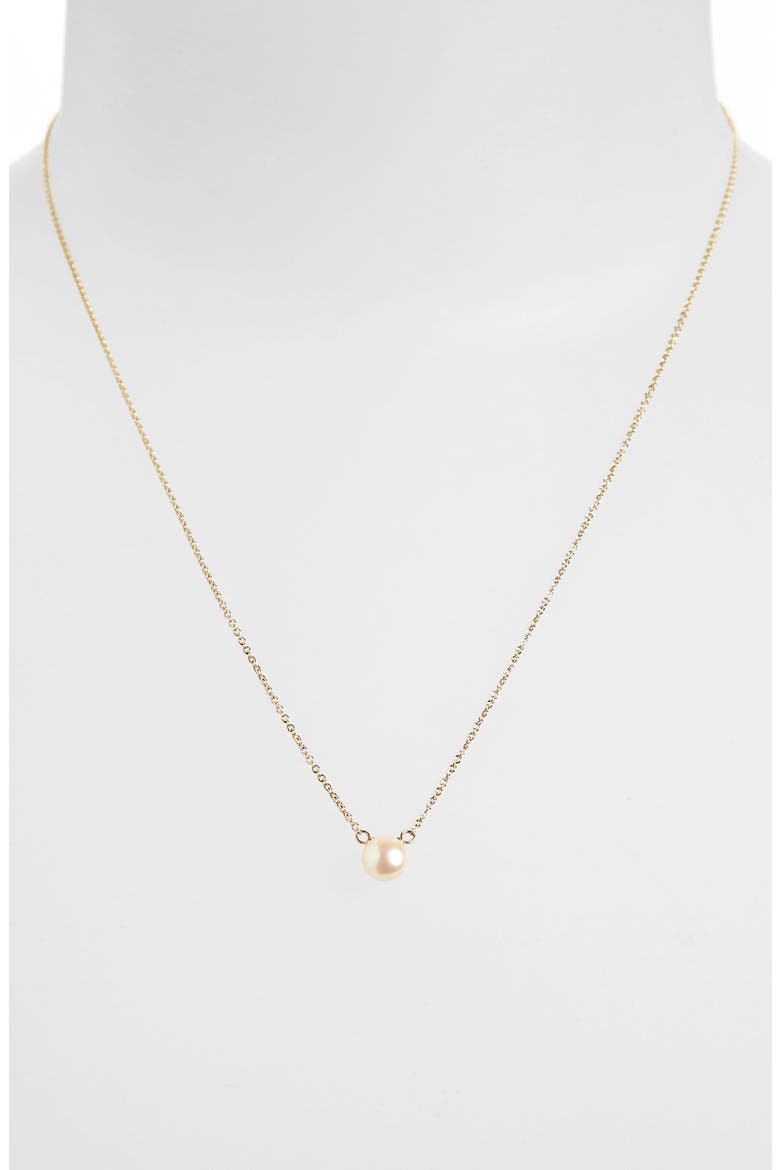 'Pearls of...' Pendant Necklace, Alternate, color, GOLD DIPPED