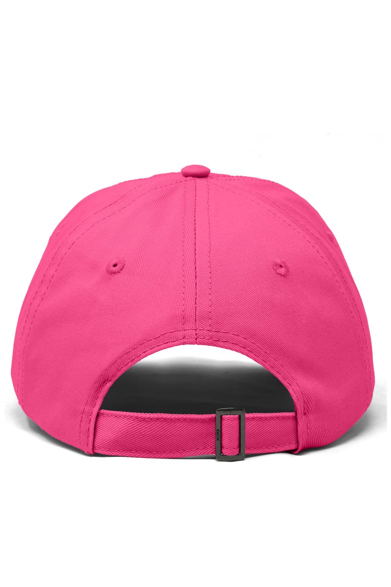 Starpoint Dad Cap, Alternate, color, Hot Pink