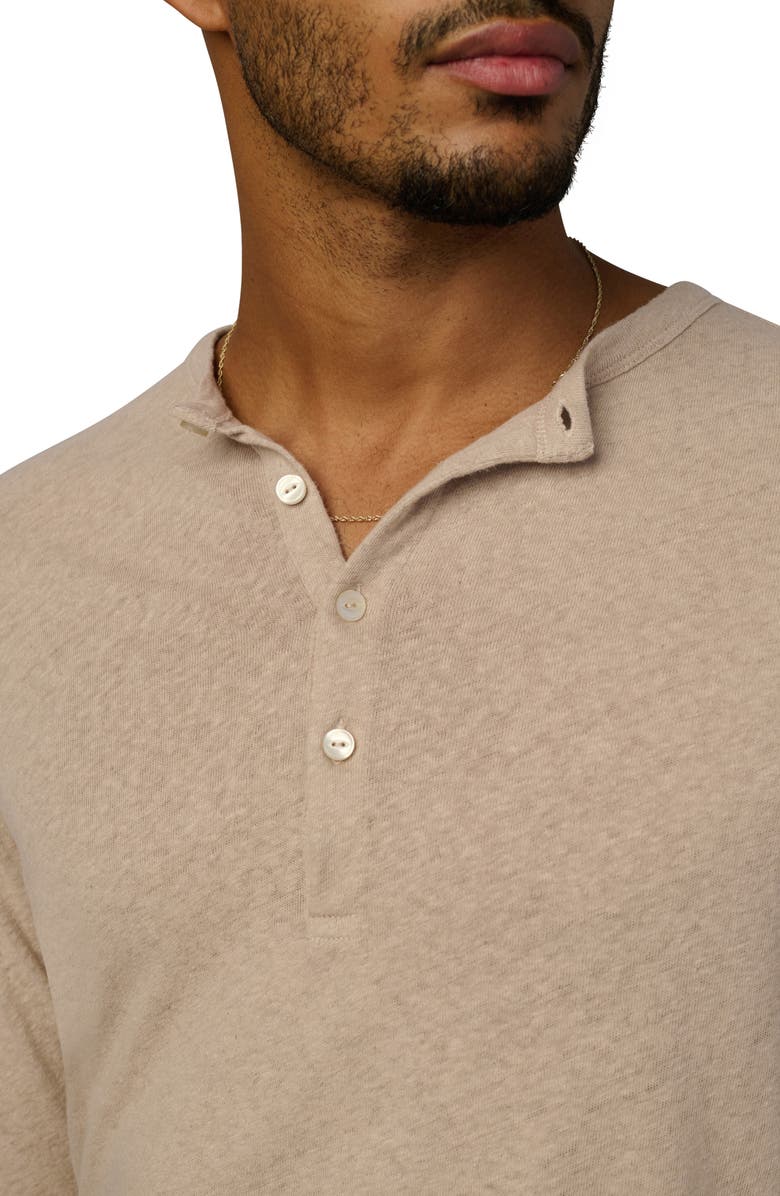 Joe's Long Sleeve Henley, Alternate, color, Plaza Taupe
