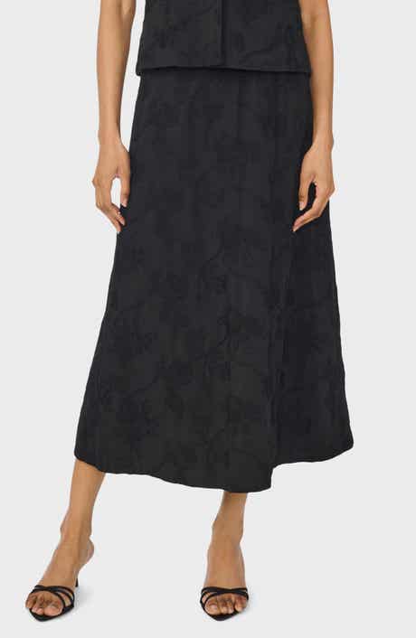 Ted Baker Floral Embroidered Maxi Skirt