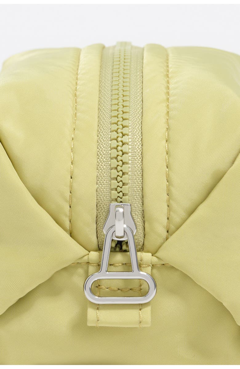 Bimba y Lola Small Nylon Make-Up Case, Alternate, color, Pale Lime