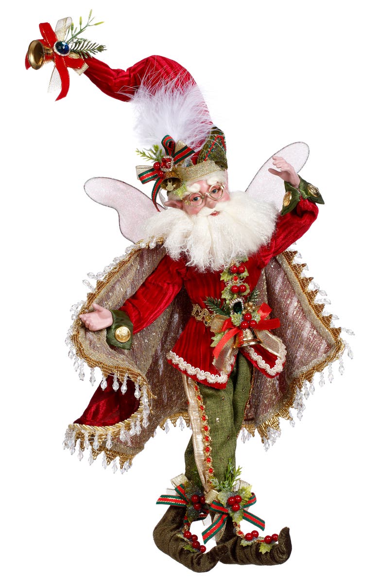 Mark Roberts Holly Berry Fairy, Medium, Main, color, Red