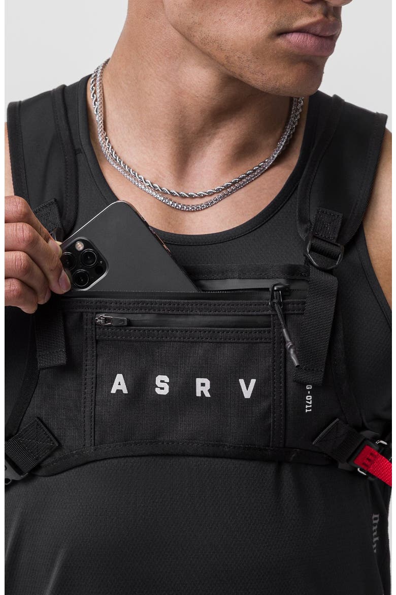Cordura Lightweight Chest Pack, Alternate, color, Black