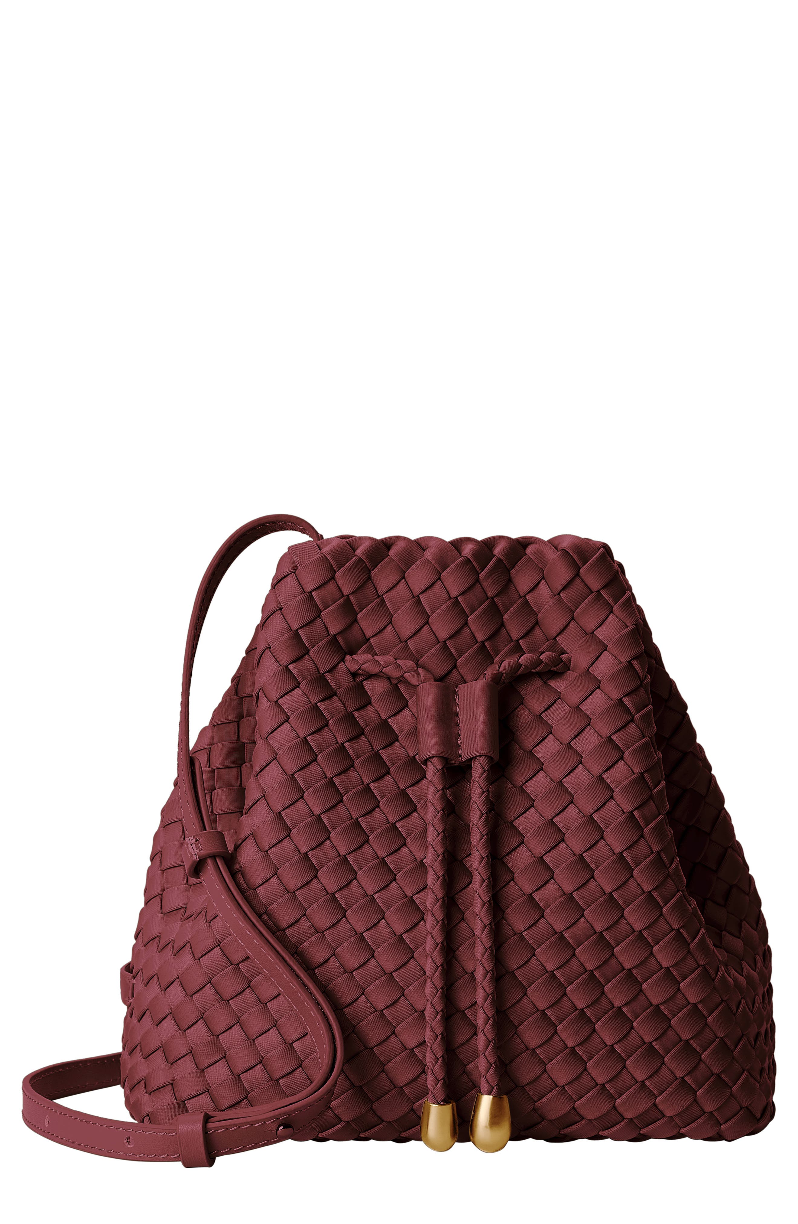 Medium Gramercy Bucket Bag, Main, color, BORDEAUX