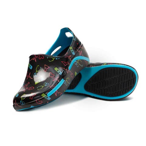 Streak Work Clogs