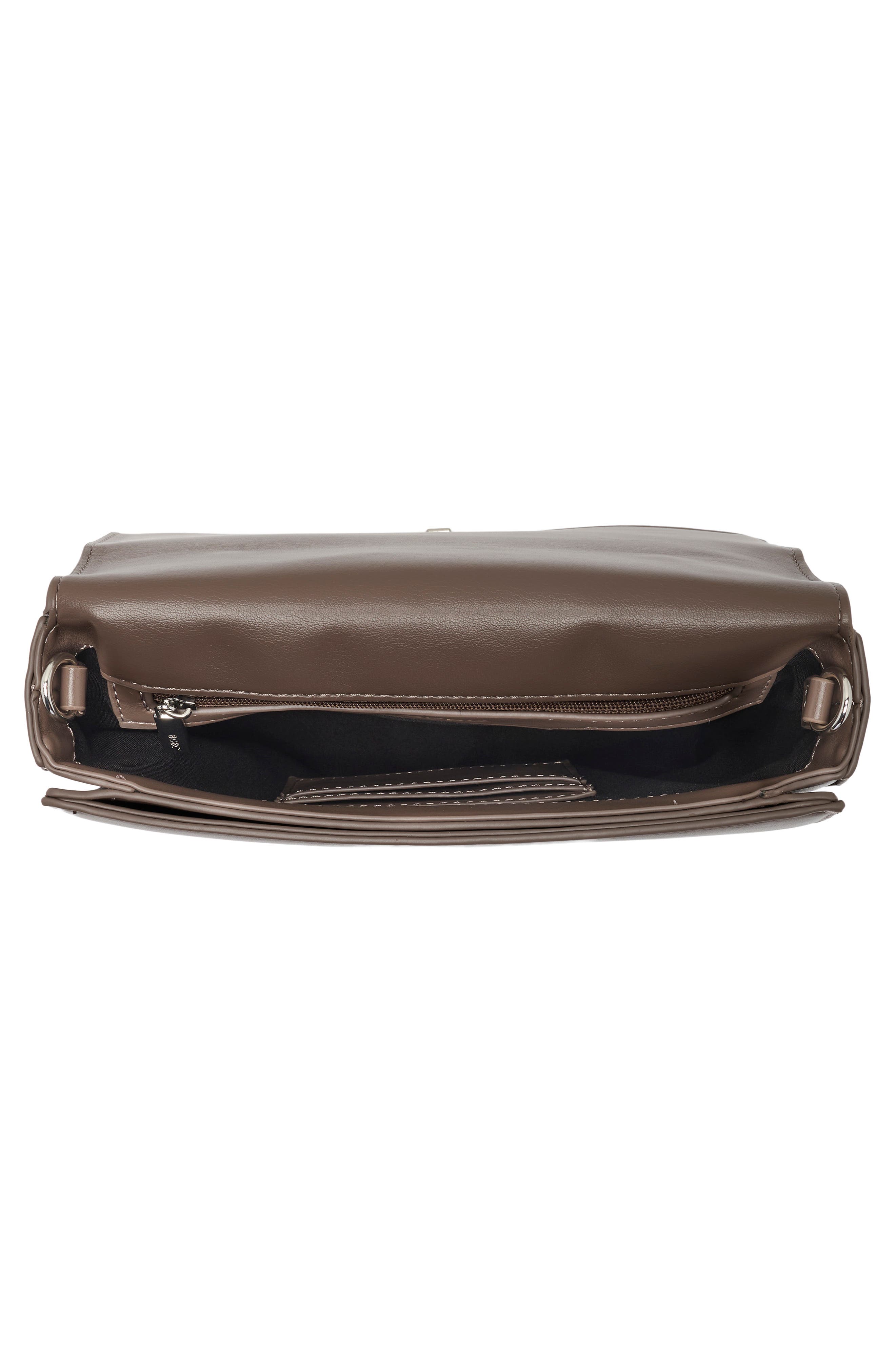 Double Bar Crossbody Bag, Alternate, color, MUSHROOM