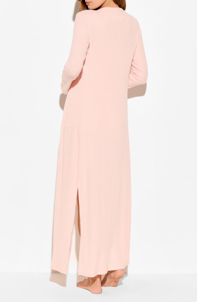 Spiritual Gangster Vida Rib Duster, Alternate, color, Blush Pink
