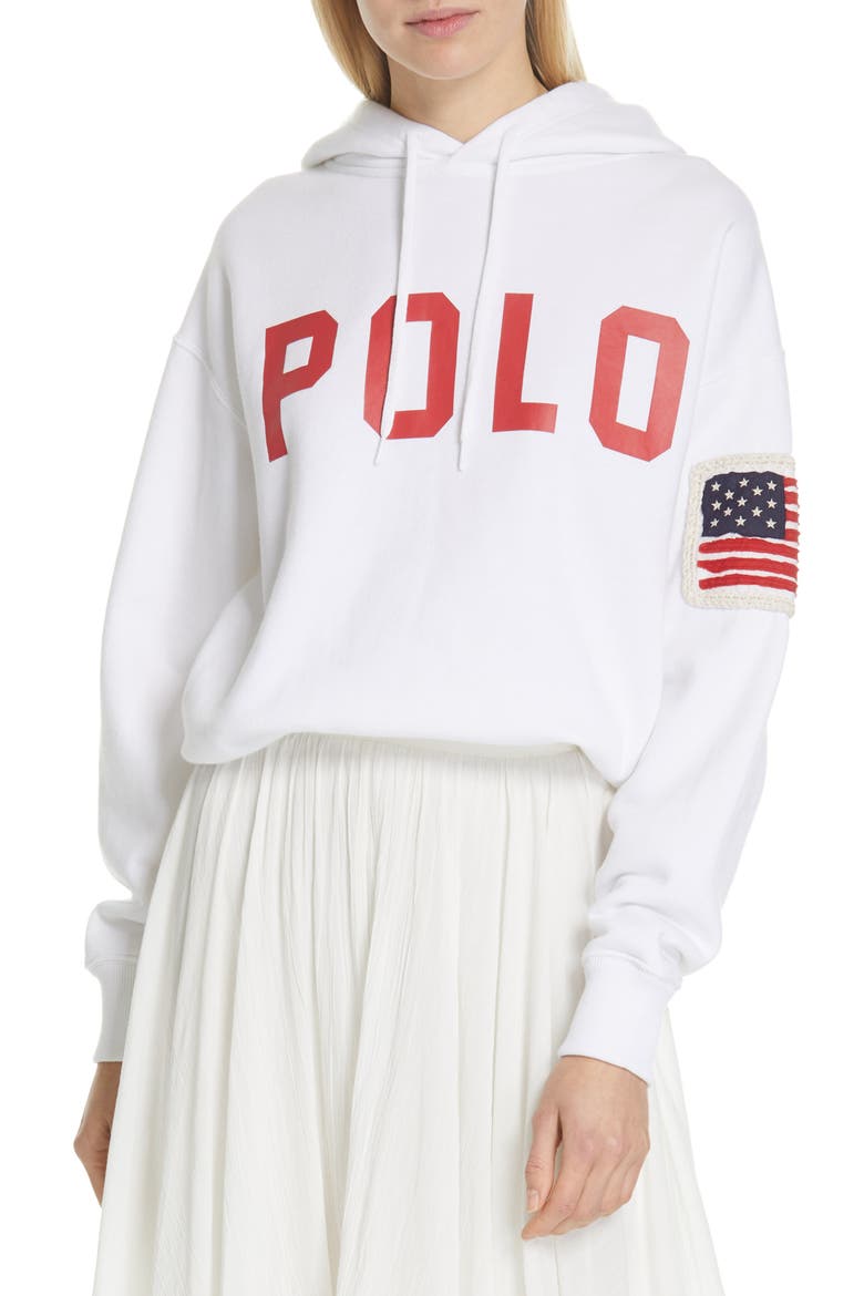 Hoodie, Main, color, WHITE
