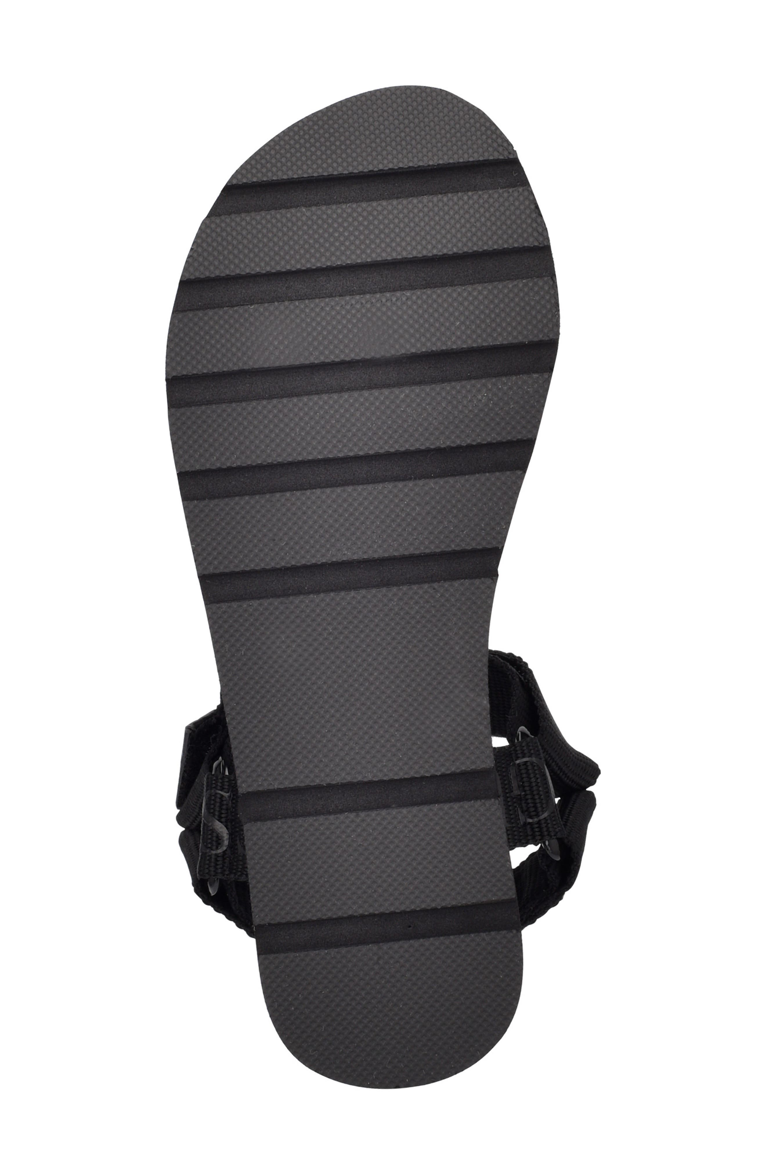 GUESS Avin Platform Sandal, Alternate, color, Black