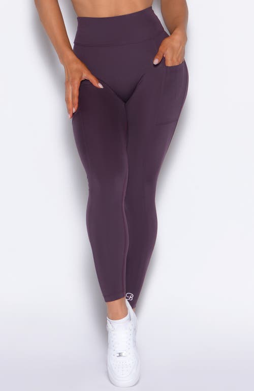 Bombshell Sportswear Define Leggings In Purple