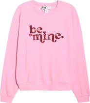 Beach Riot Devyn Be Mine Oversize Sweatshirt