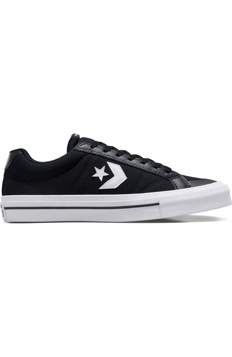 Converse Sport Casual Ox Low Top Sneaker, Alternate, color, Black/ Black/ White