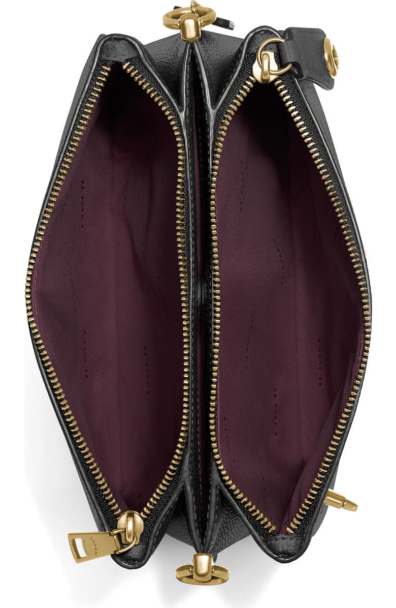 COACH Pebble Leather Crossbody Bag, Alternate, color,