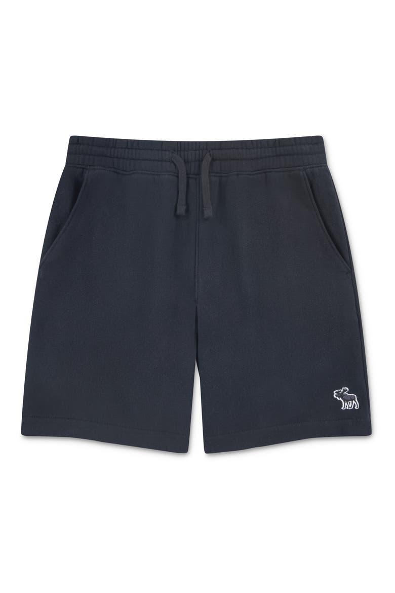 Kids' Essential Fleece Shorts, Main, color, BLACK