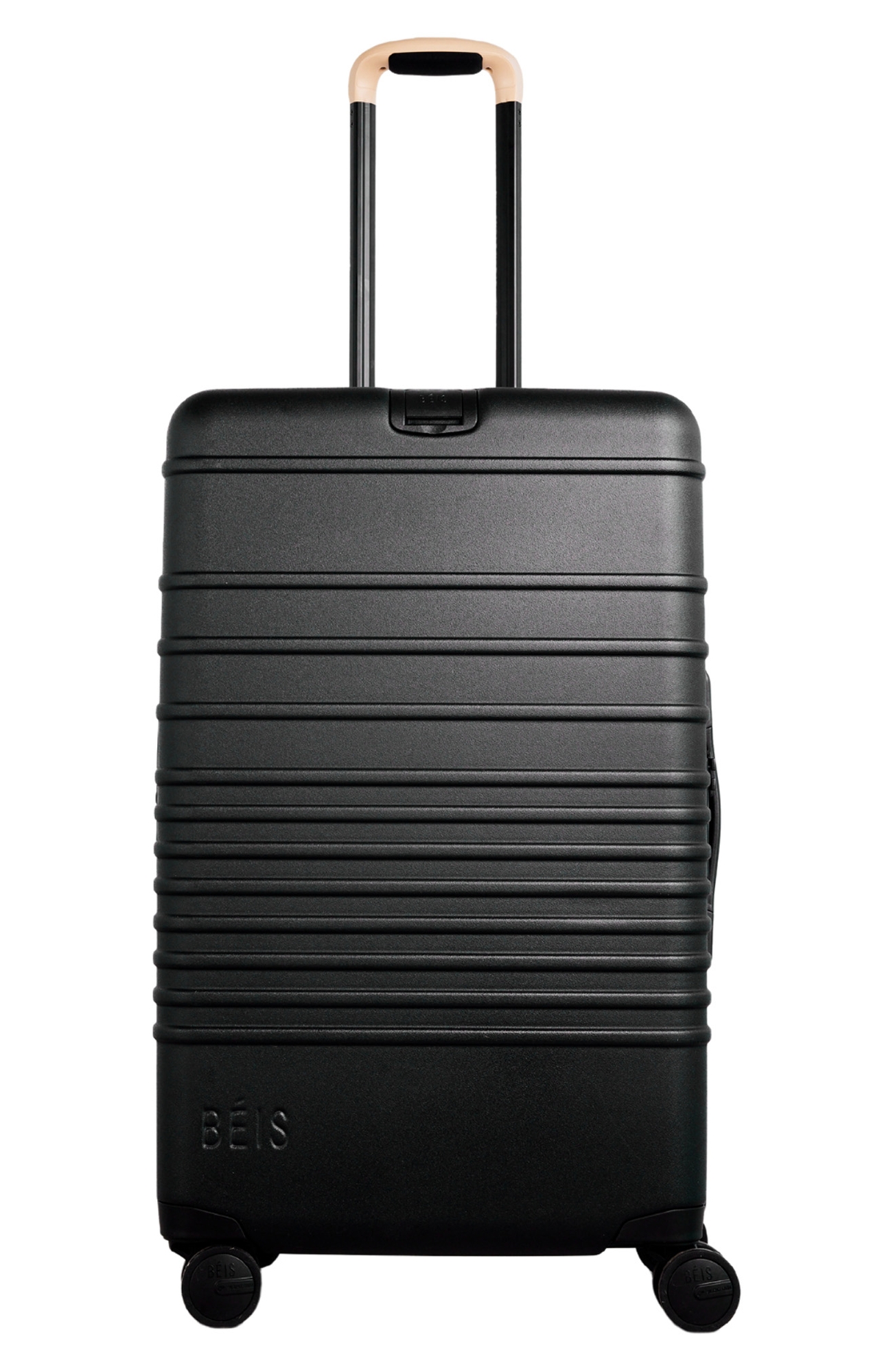 Béis The Large Check-In Roller Suitcase - Black