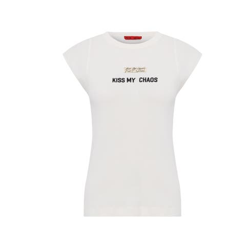 Cotton Rib Tank Top With Patch