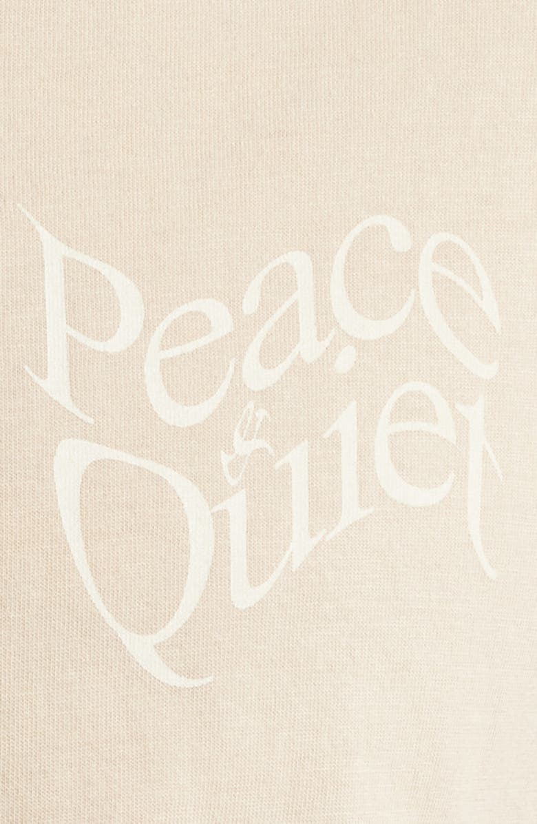 Museum of Peace & Quiet Warped Graphic T-Shirt, Alternate, color, Taupe