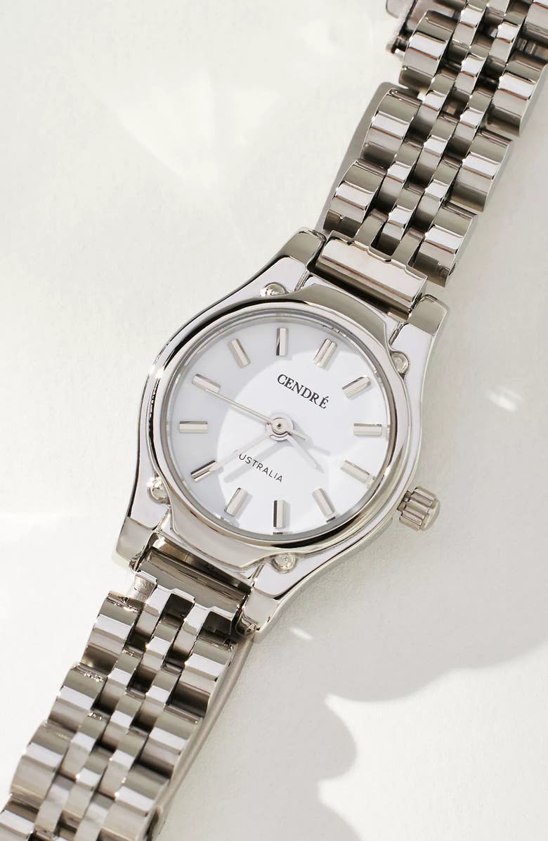 CENDRE Isobel Bracelet Watch, 20mm, Alternate, color, Silver