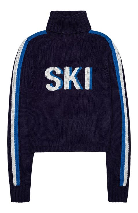 Jade Turtleneck Ski Sweater