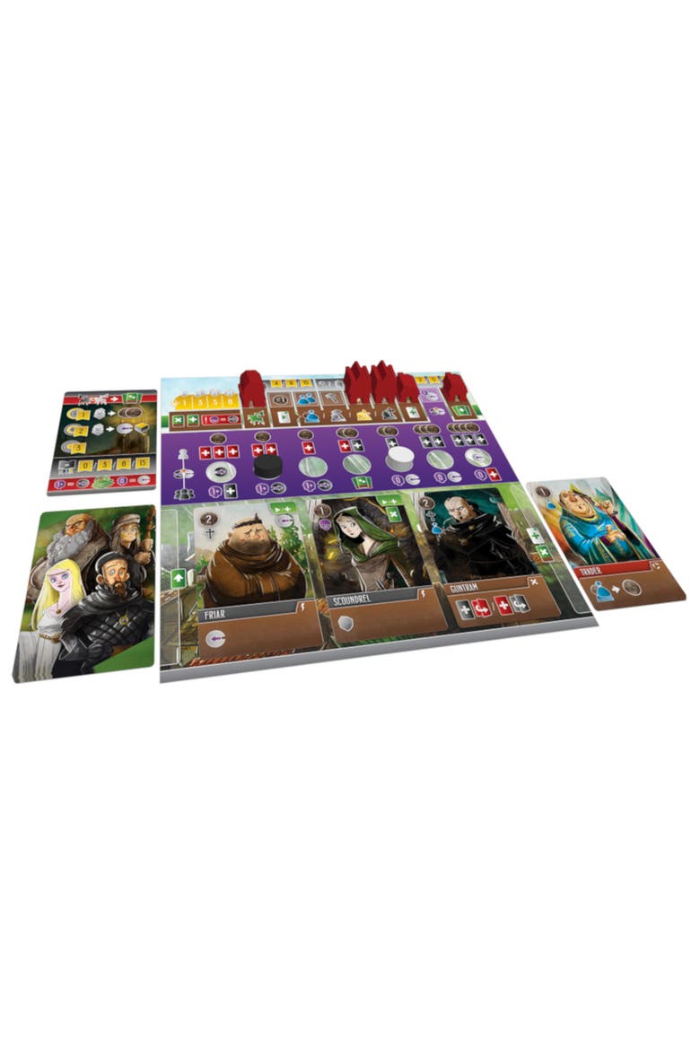 Viscounts of the West Kingdom Strategy Board Game, Alternate, color, Multicolored