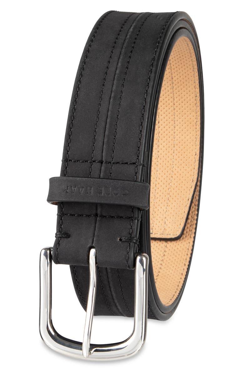 Cole Haan Casual Belt, Alternate, color, Black
